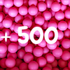 Extra ballenbak ballen + 500 stuks