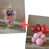 Valentijns combi ballonnen