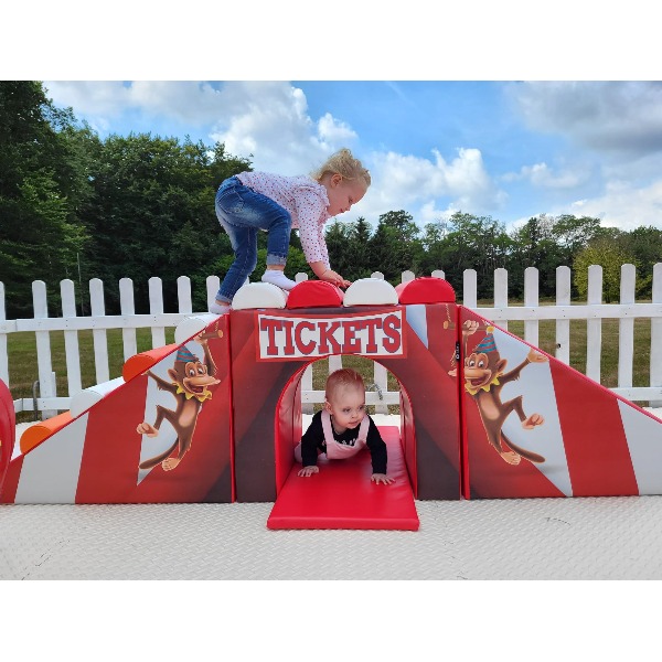 Softplay Speelpark Circus met ballenbak en glijbaan (XL)