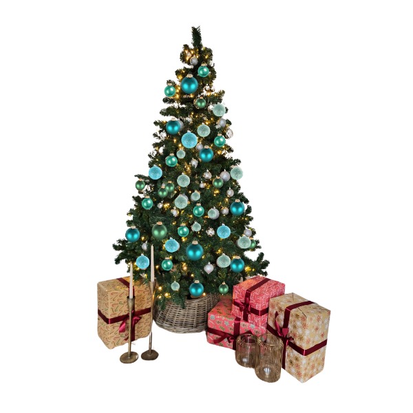 Kerstboom Cyaan (230 cm)