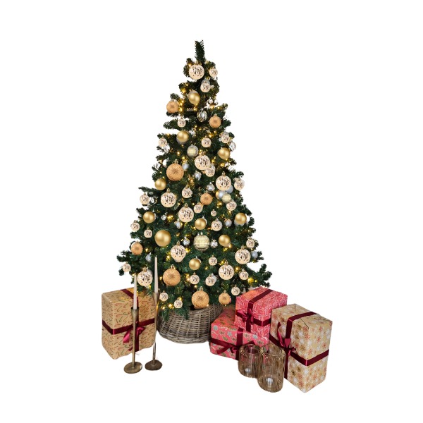 Kerstboom Gold (230 cm)